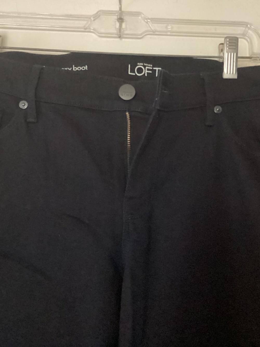 Brand new Ann Taylor Loft black jeans - Picture 2 of 5